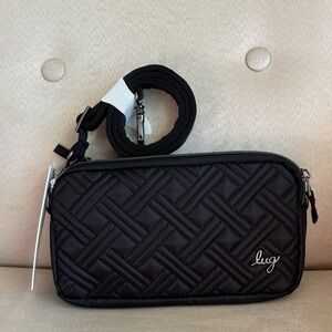 NWT Lug Coupe XL Convertible Crossbody Bag in Black 3